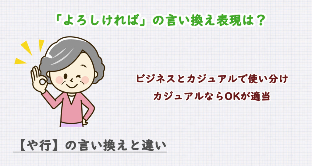 よろしければの言い換え表現は？ビジネス・カジュアル別に解説！
